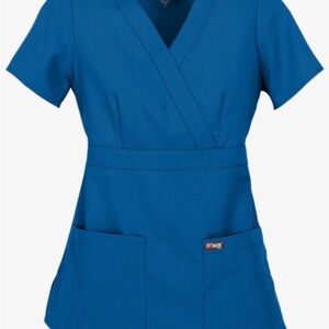 Grey's Anatomy Royal Blue Crossover Top and matching pant